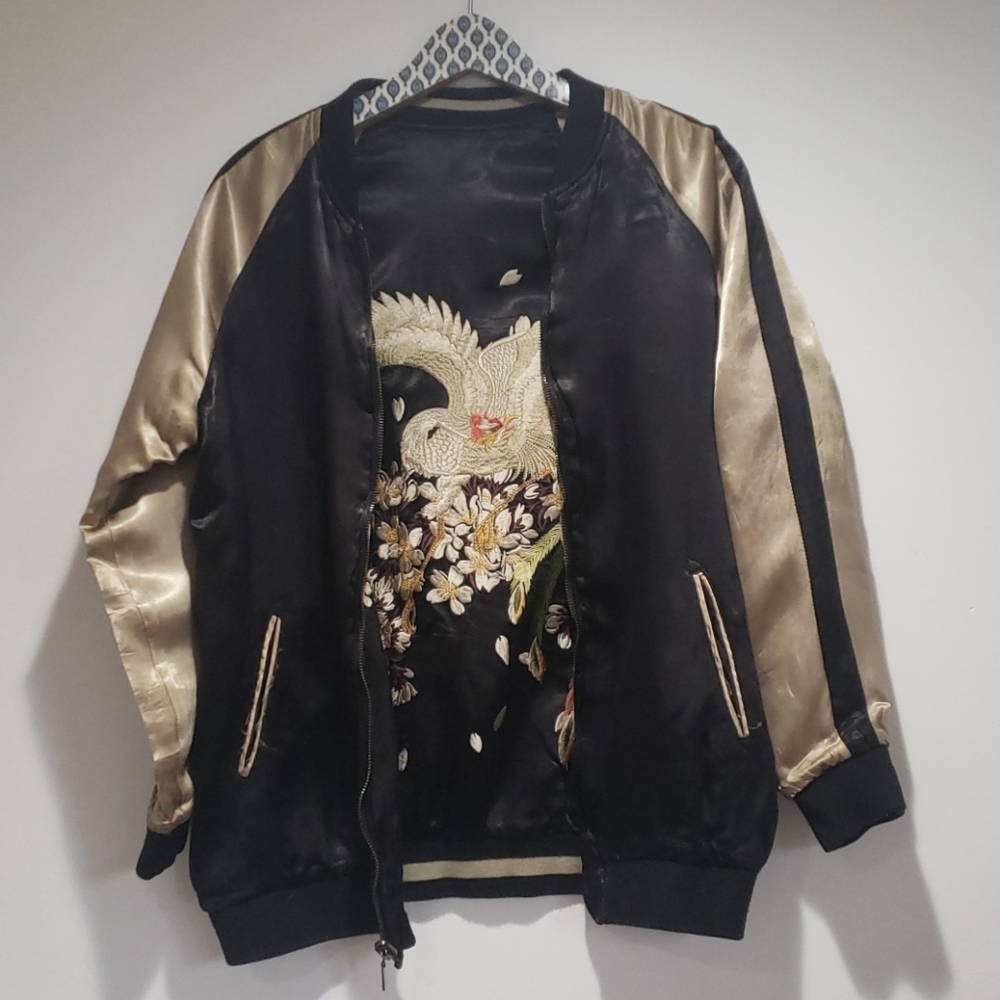 BOMBER JACKET SAKAJAN JAPANESE